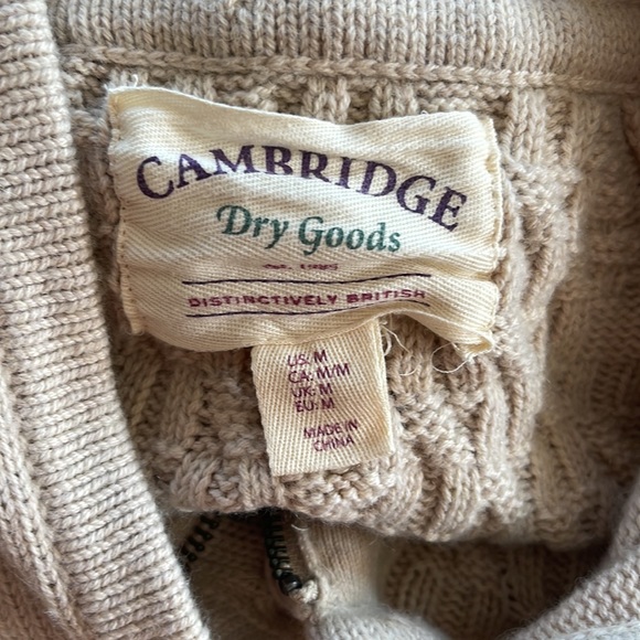 Cambridge Dry Goods Wool Sweater size M - Picture 15 of 15